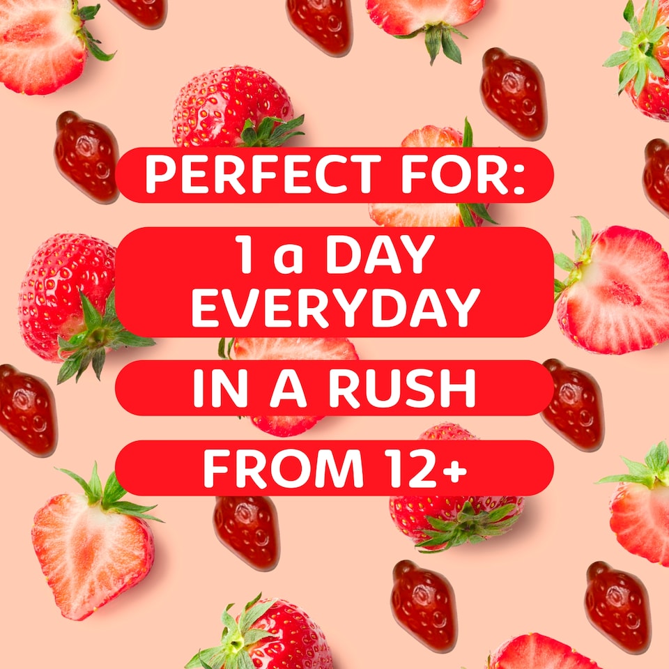 image 1 of Haliborange Iron + Vitamin C Strawberry Softies x30