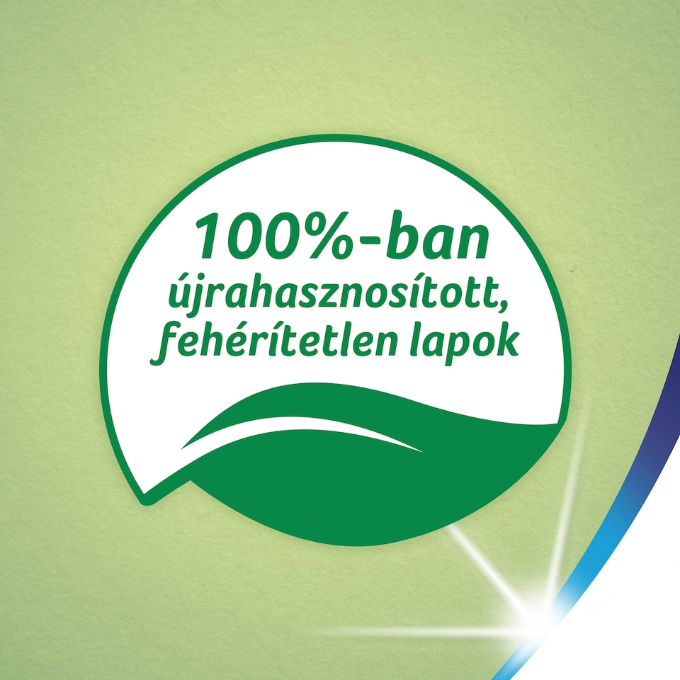 Zewa Eco Comfort illatmentes papír zsebkendő 3 rétegű 90 db  1. kép
