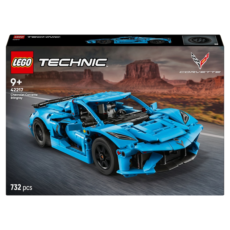 image 1 of LEGO Technic 42217 Chevrolet Corvette Stingray Blue