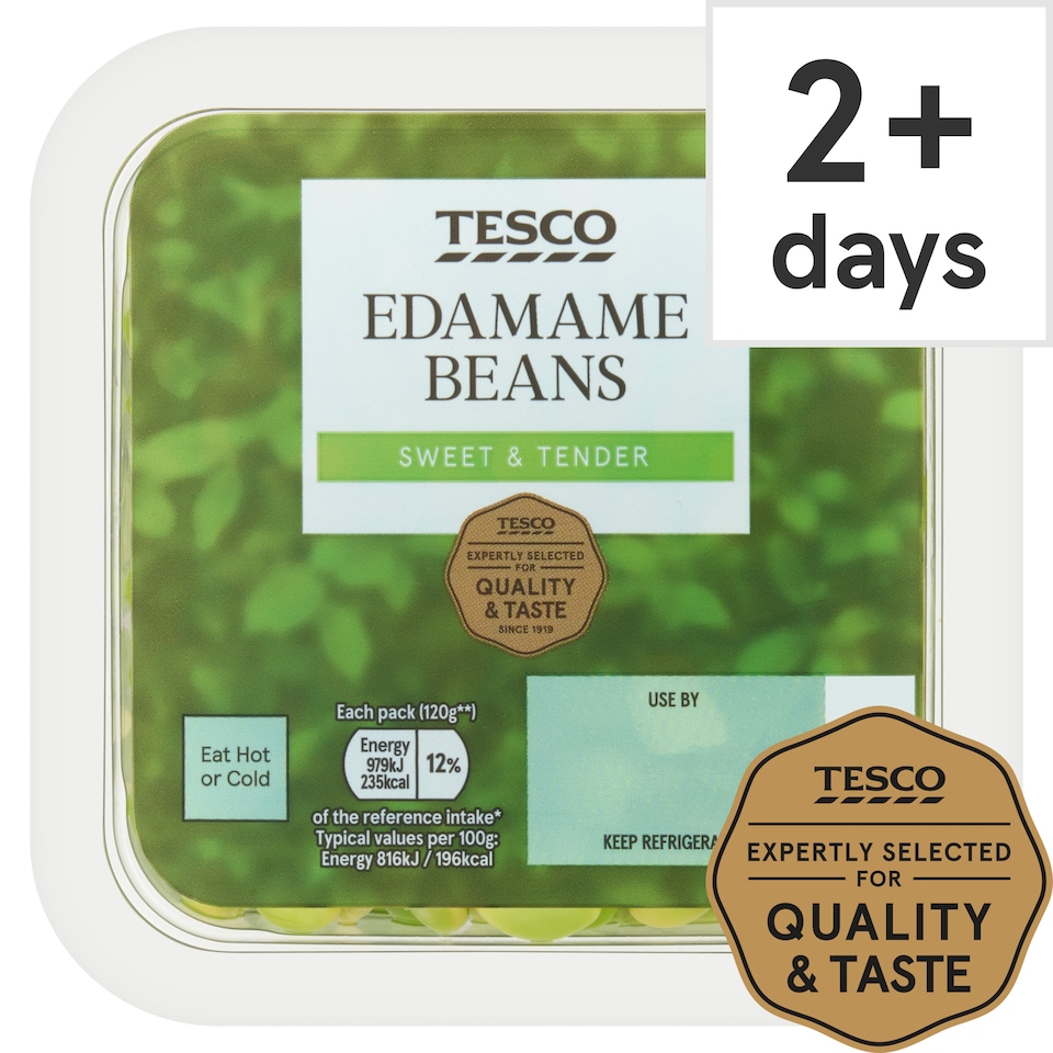 Tesco Edamame Beans 150G