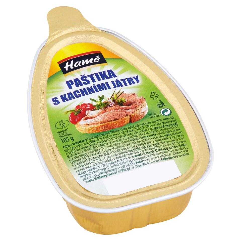 image 1 of Hamé Spread with Duck Liver 105 g