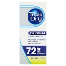 Triple Dry Antiperspirant Deodorant Roll-On 50Ml