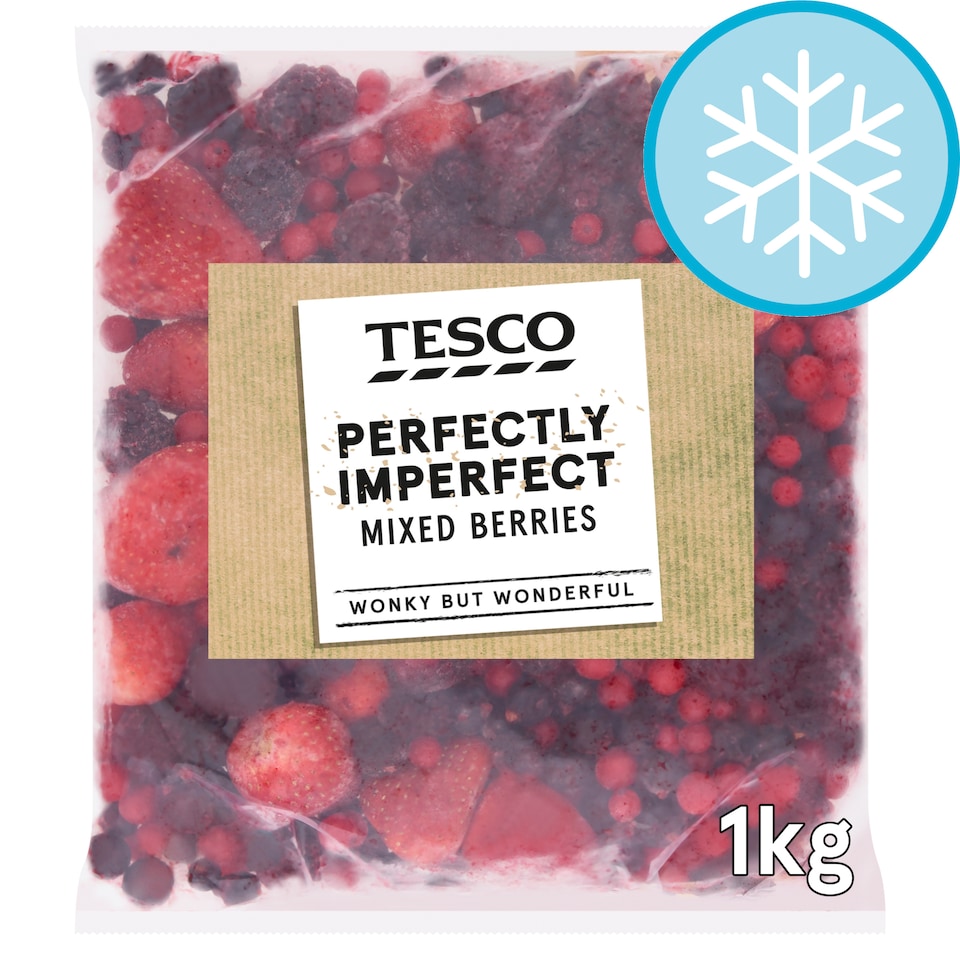 Tesco Perfectly Imperfect Frozen Mixed Berries 1kg