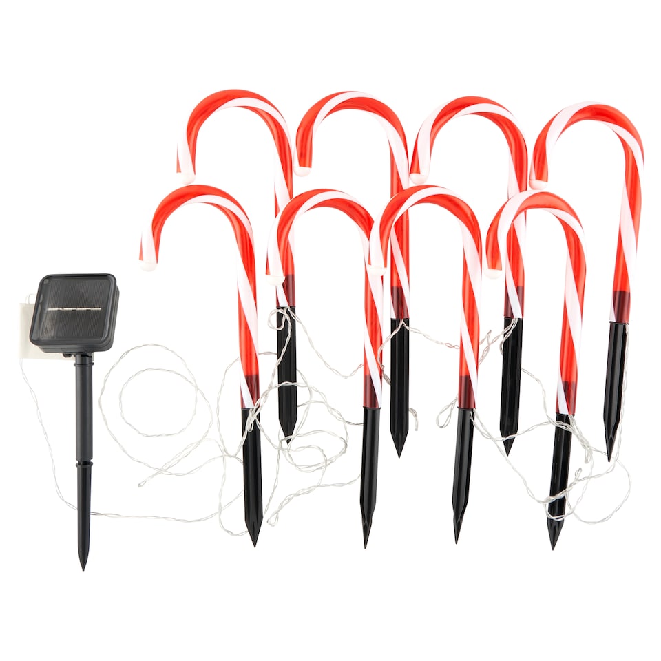 image 1 of Snow Meister SM2516 40 LED Energy Saving Solar Path Light 8 pcs