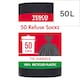 image 1 of Tesco 50 Refuse Sacks 50L