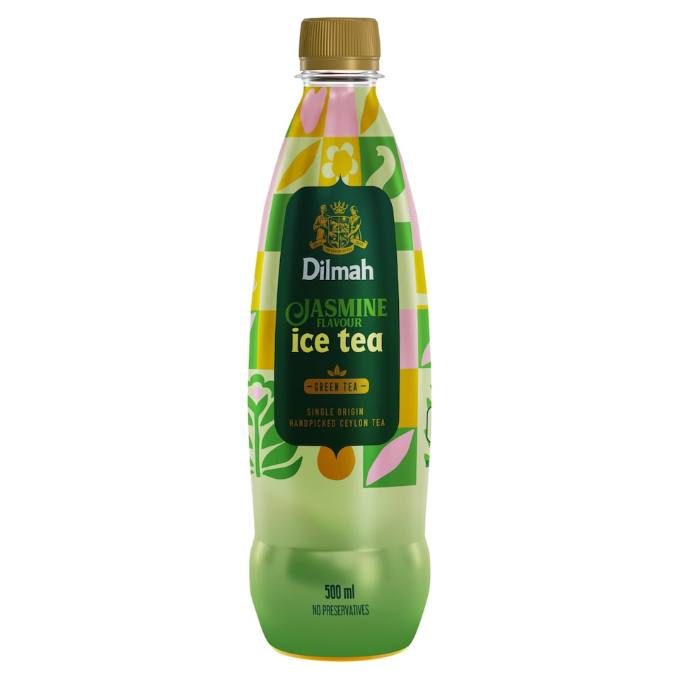 Dilmah Nesycený nealkoholický nápoj s extraktem zeleného čaje s příchutí jasmínu 500ml