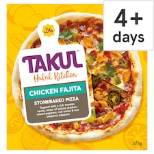Takul Halal Kitchen Chicken Fajita Pizza 375G