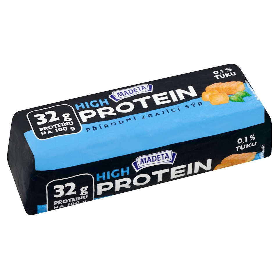 obrázok 1 z Madeta High Protein prírodný polomäkký zrejúci nízkotučný syr slaný 90 g