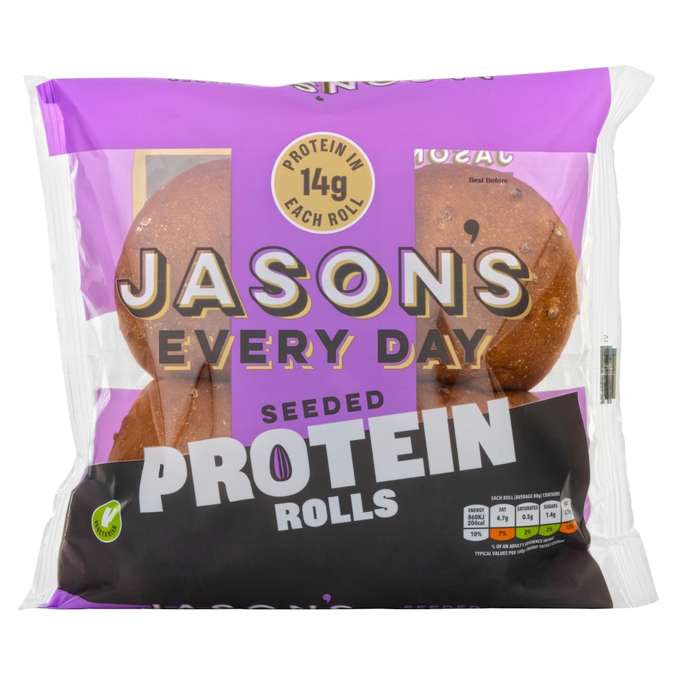 Jason's Seeded Protein Rolls 320g 