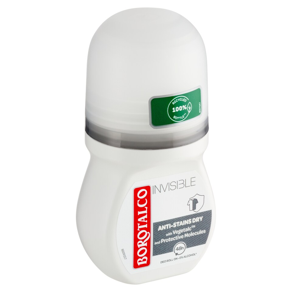 Obrázek 1 pro produkt Borotalco Invisible antitranspirant roll on 50ml