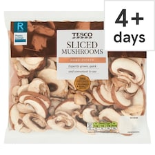 Tesco Sliced Mushrooms 250G