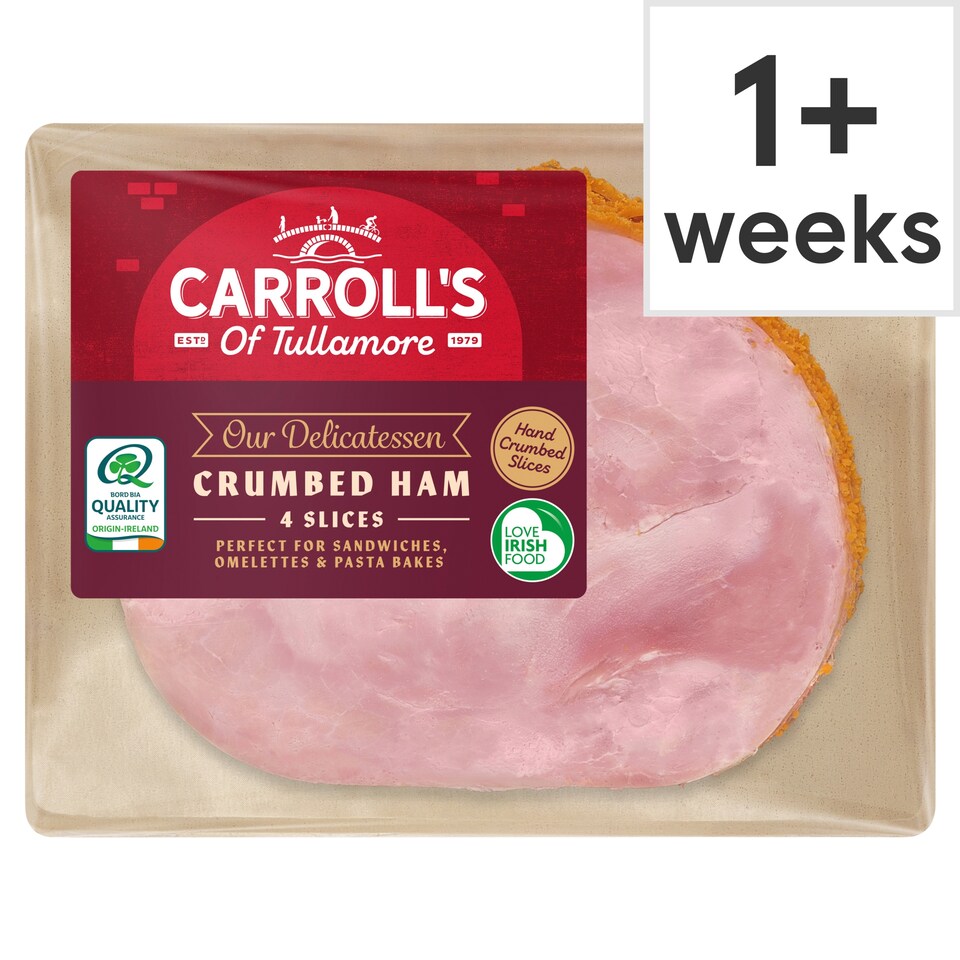 Carroll's Grab & Go Crumbed Ham 130g