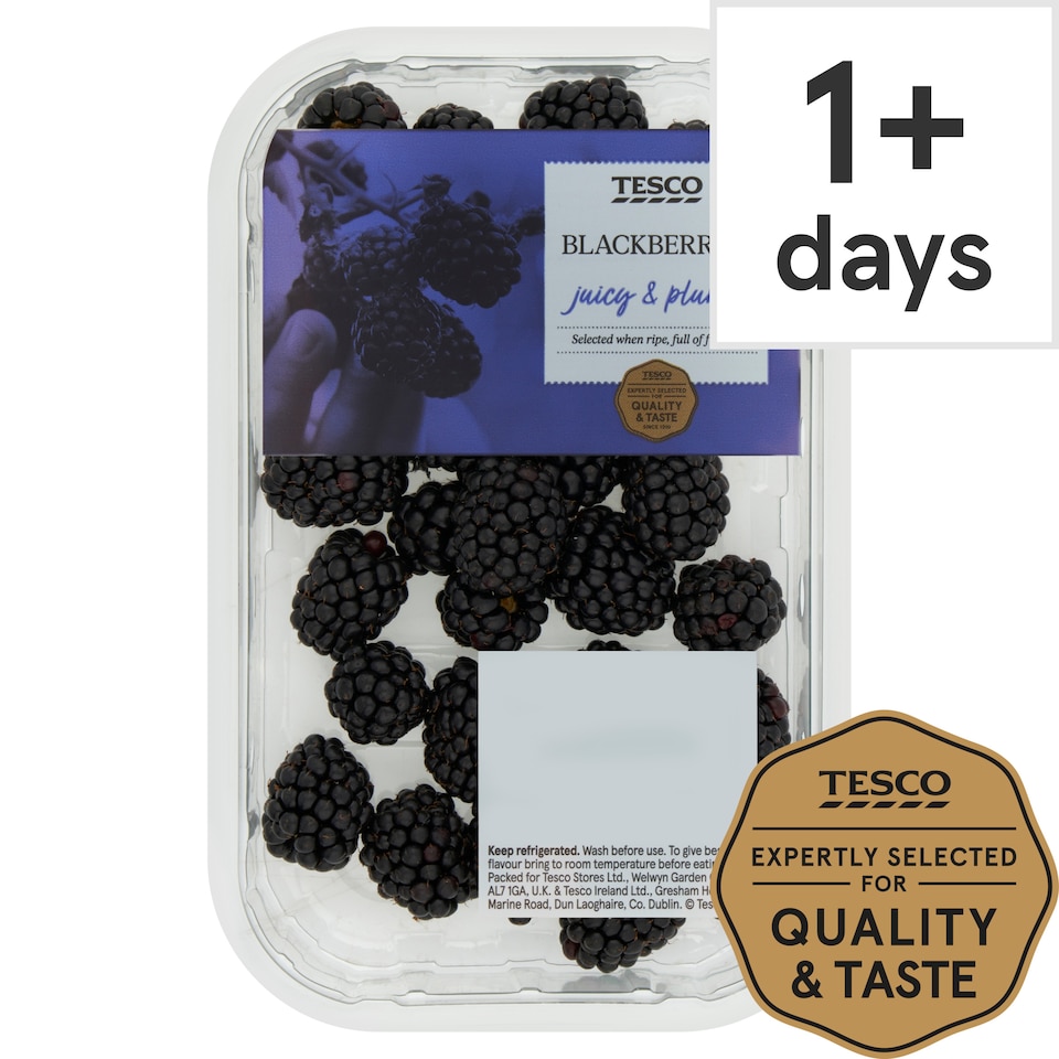 Tesco Blackberries 150G