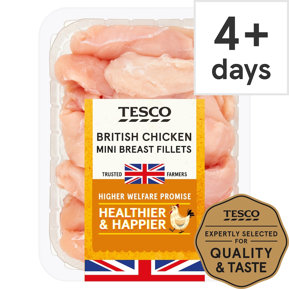 Tesco Chicken Breast Mini Fillets 650g