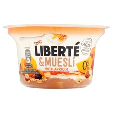 Liberte With Museli & Apricot yoghurt 140g