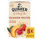image 1 of Quaker Oats Summer Fruits & Nothing Else Porridge Sachets 8 x 33g