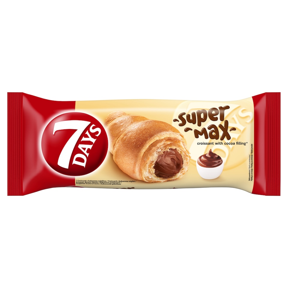 7days Super Max Croissant With Cocoa Filling 110 G