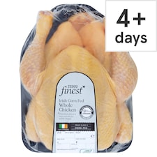 Tesco Finest Irish Corn Fed Whole Chicken 1.2Kg