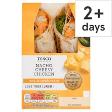 Tesco Nacho Cheesy Chicken Wrap