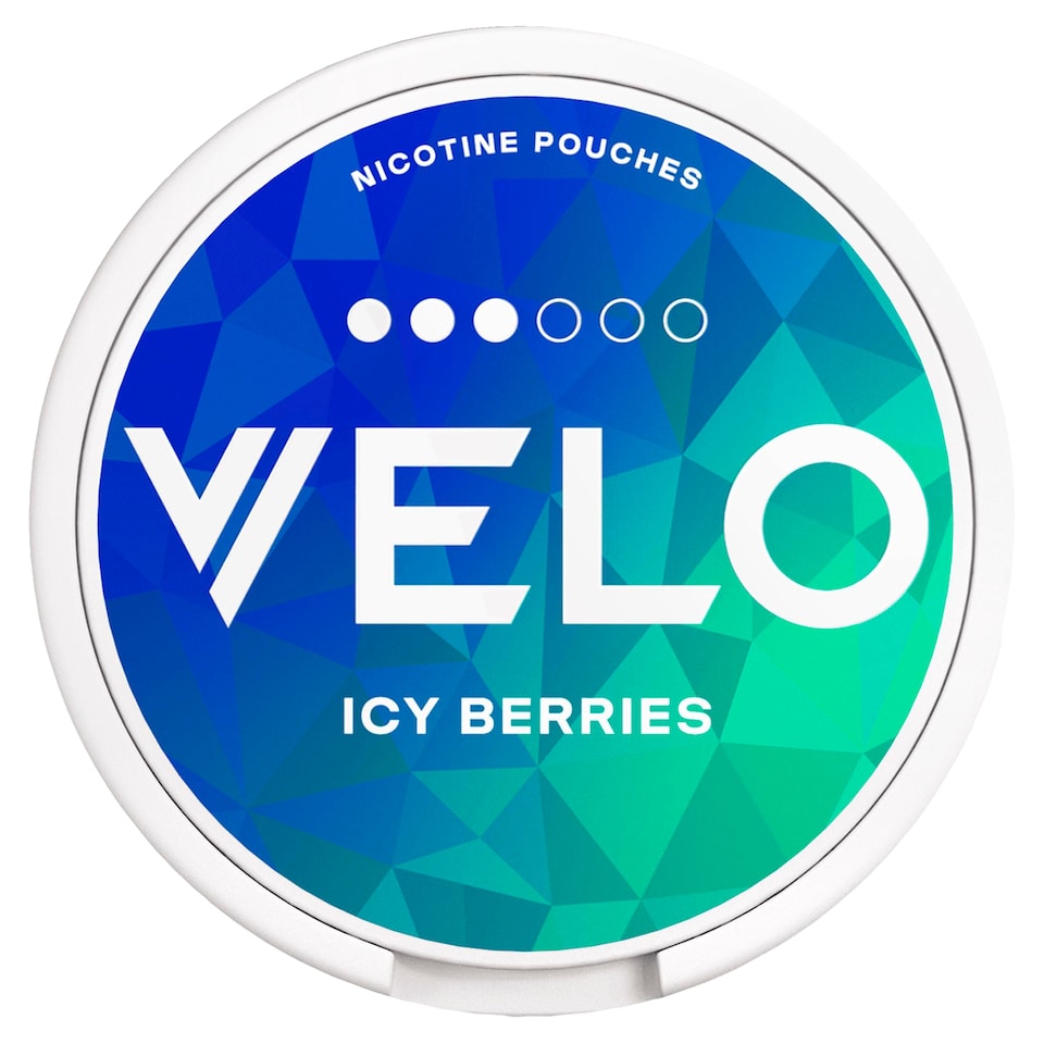 image 1 of Velo Icy Berries 10mg Nicotine Pouches 20 Pack