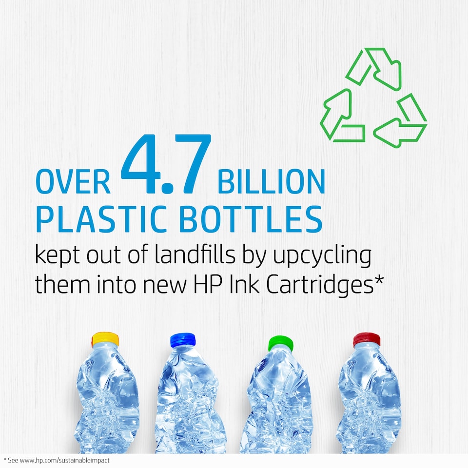image 1 of Hp 62 Tri-Color Printer Ink Cartridge