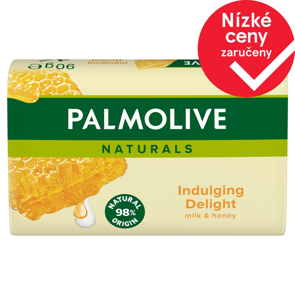 image 1 of Palmolive Naturals Indulging Delight Milk& Honey Bar Soap 90 g