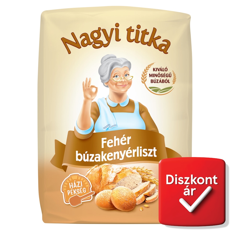 Nagyi titka fehér búzakenyérliszt BL80 1 kg