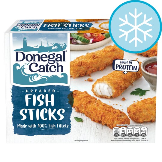 Donegal Catch Breaded Fish Sticks 300G Tesco Groceries