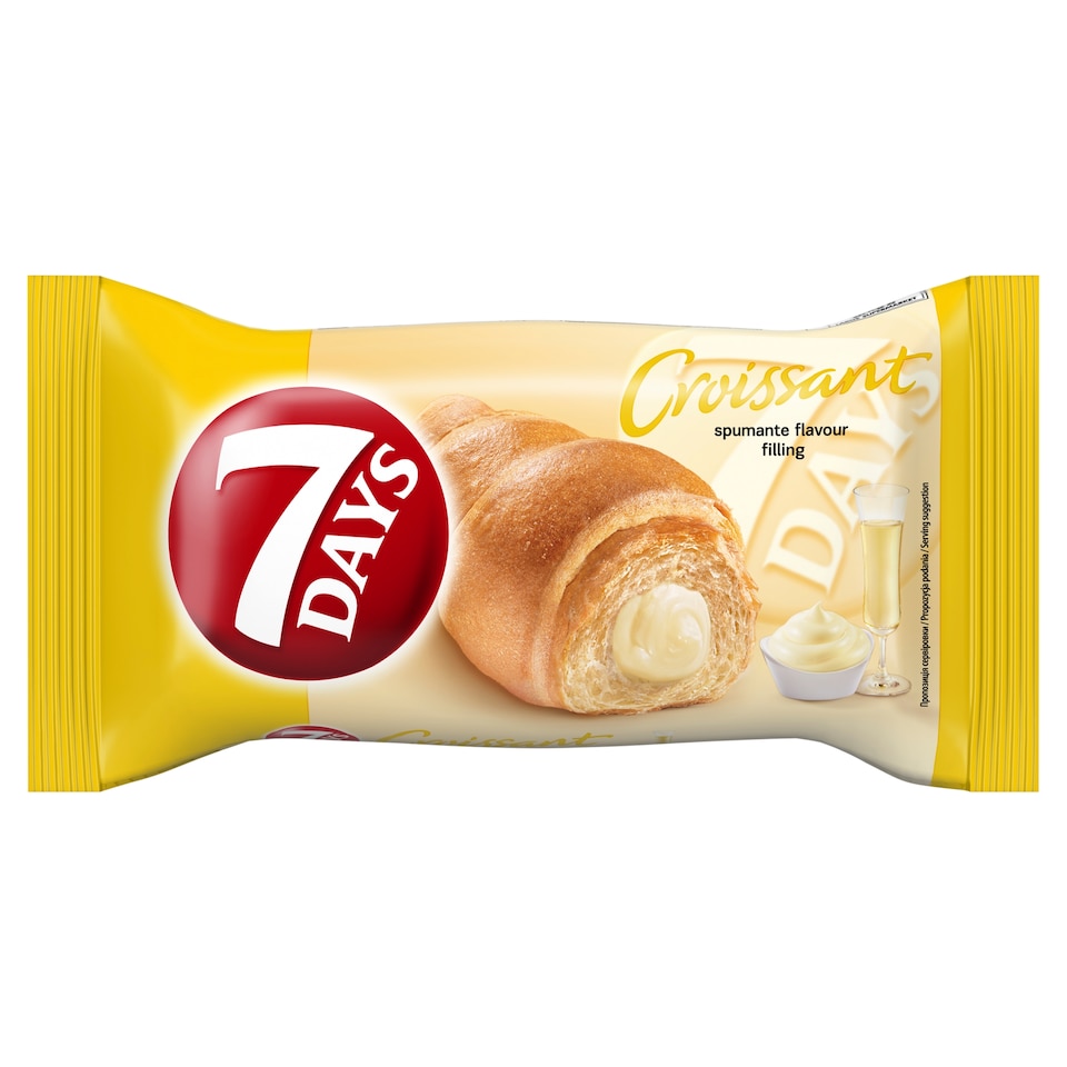 7 Days Croissant With Spumante Filling 60G