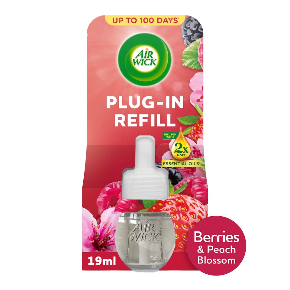 Air Wick Liquid Elctrical Berries & Peach Blossom Refill 19ml