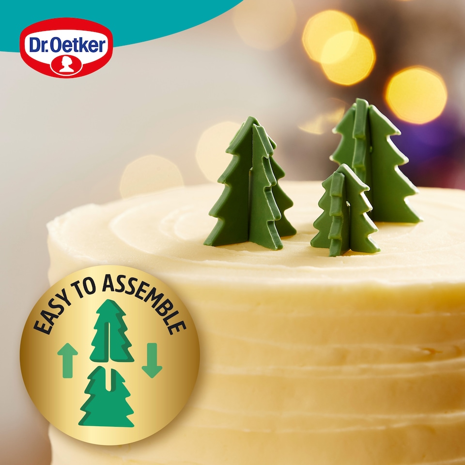 image 1 of Dr. Oetker 3D Chocolatey Christmas Trees 30g