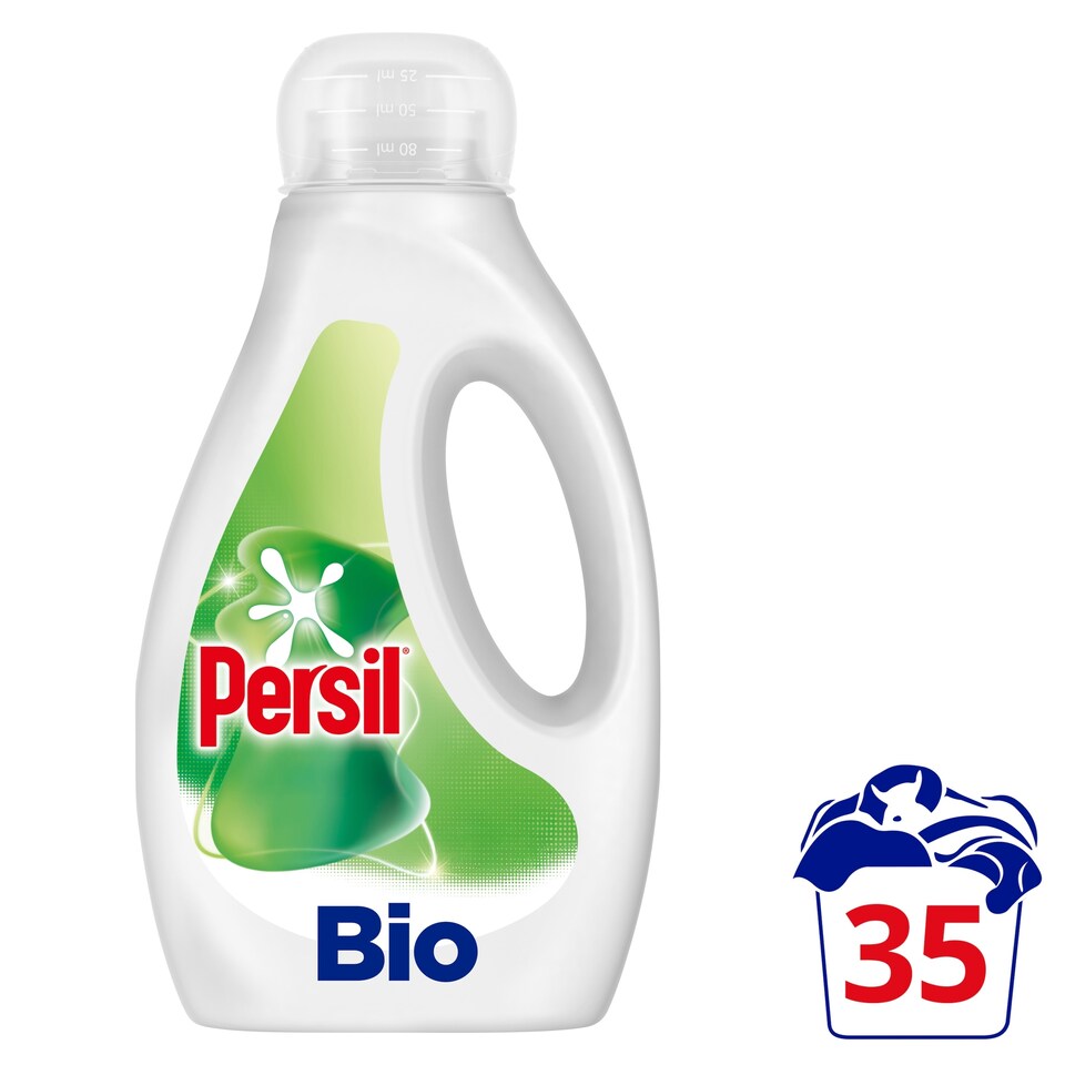 image 1 of Persil Bio Laundry Washing Liquid Detergent 35 Washes 945ML