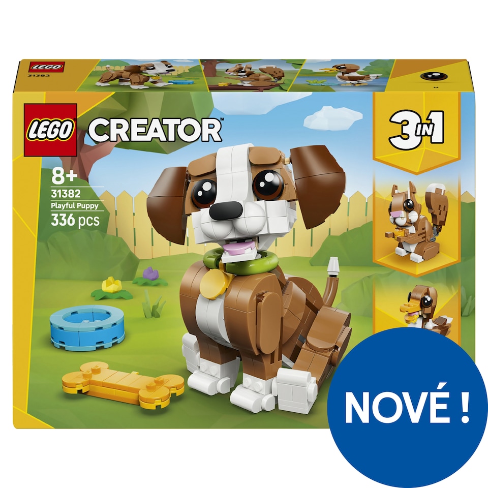 image 1 of LEGO Creator 3 v 1 31382 Cute Animals: Playful Puppy Dog