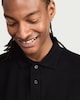 image 2 of F&F Cotton Rich Textured Polo Shirt in Black