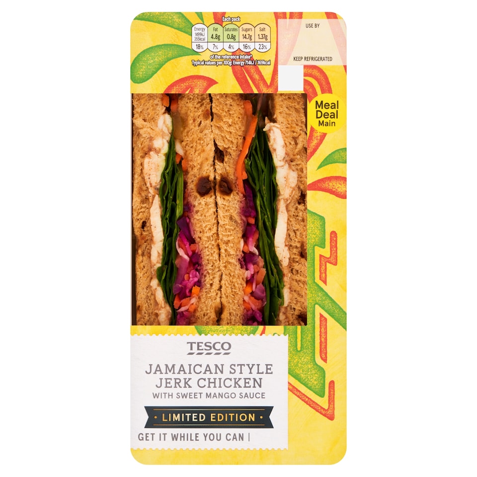 Tesco Jamaican Style Jerk Chicken Limited Edition 