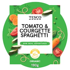 Tesco Tomato & Courgette Spaghetti Baby Food 190G