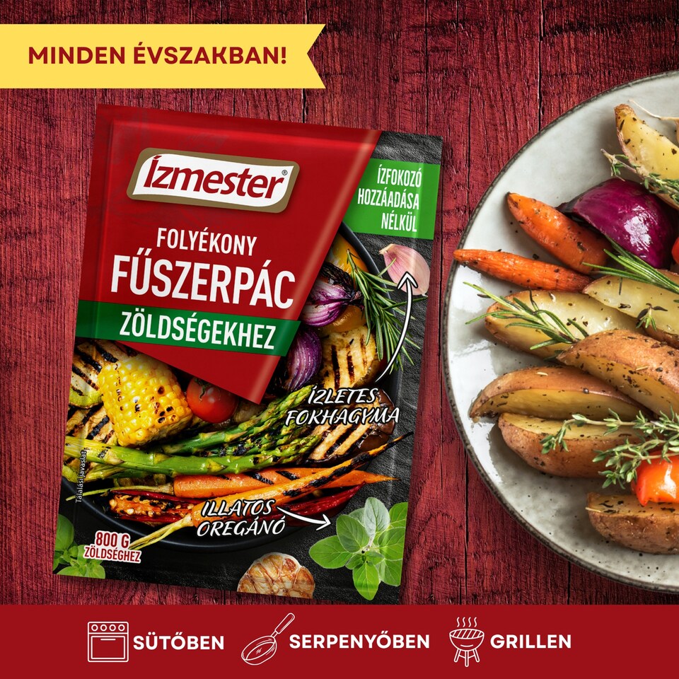 image 1 of Ízmester Liquid Spice Marinade for Vegetables 80 ml