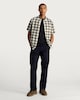 image 2 of F&F Pure Cotton Straight Leg Cargo Trousers in Navy
