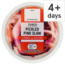 Tesco Pickled Pink Slaw 140G