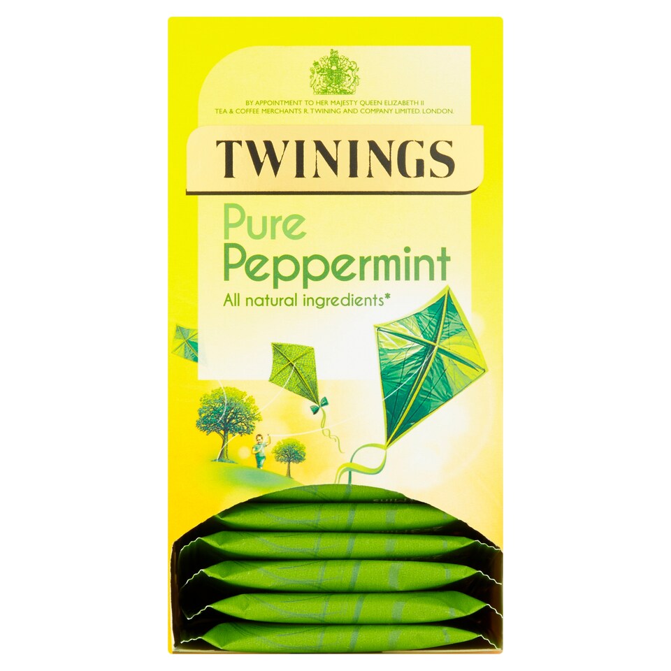 Twinings Pure Peppermint Tea Bags 20 Pack 40g