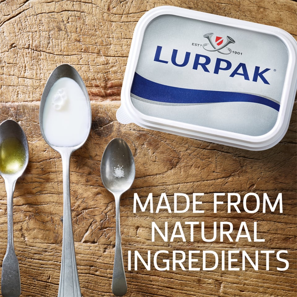 image 1 of Lurpak Slightly Salted Spreadable Blend of Butter and Rapeseed Oil 250g