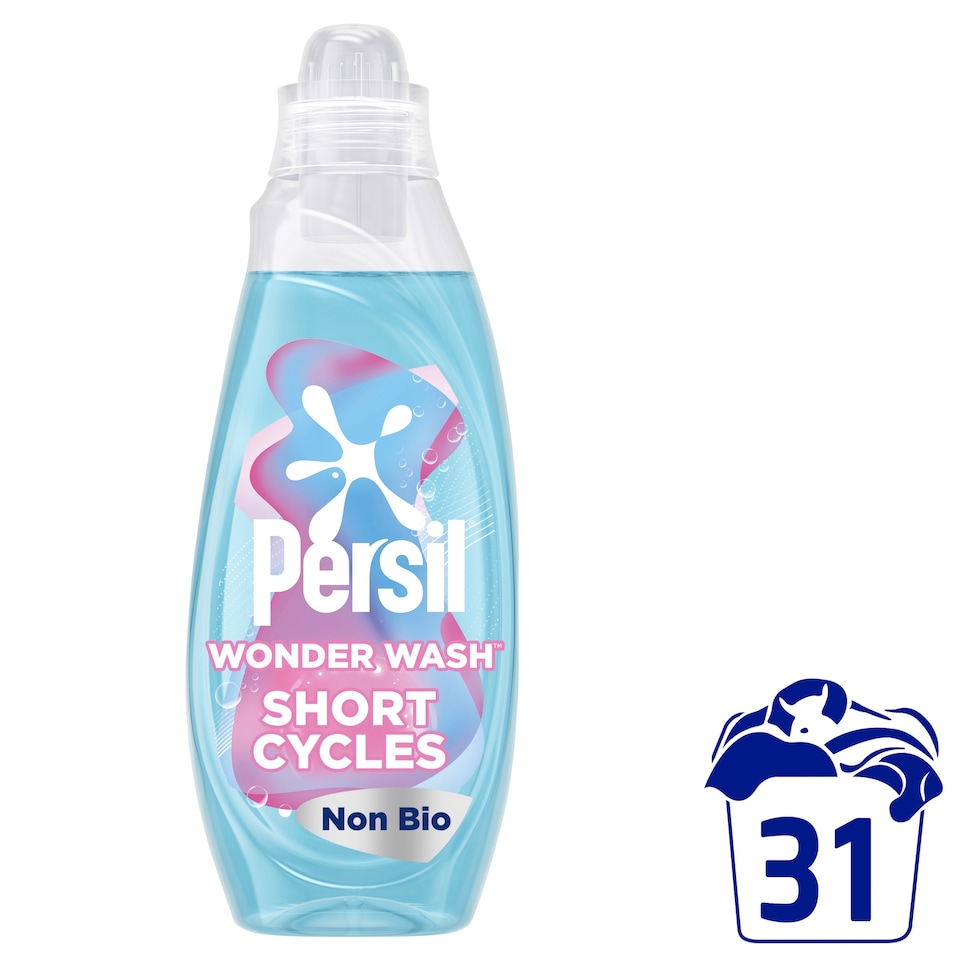 image 1 of Persil Wonder Wash Sensitive Non Bio Laundry Detergent 31 Washes 837ml