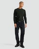 image 2 of F&F Lambswool Knitted Crew Neck Jumper in Khaki