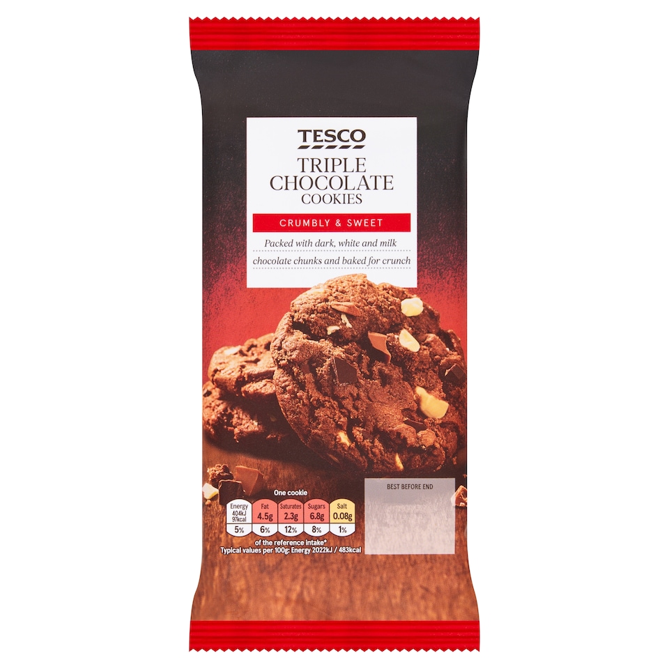Tesco Triple Chocolate Cook 200G