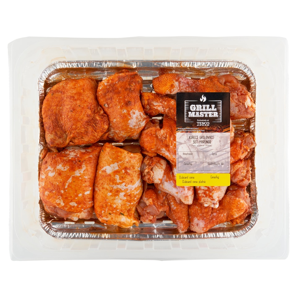 Tesco Grill Master Kuřecí grilovací set Marengo