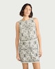 image 2 of The F&F Edit Pure Cotton Embroidered Mini Skirt in Cream