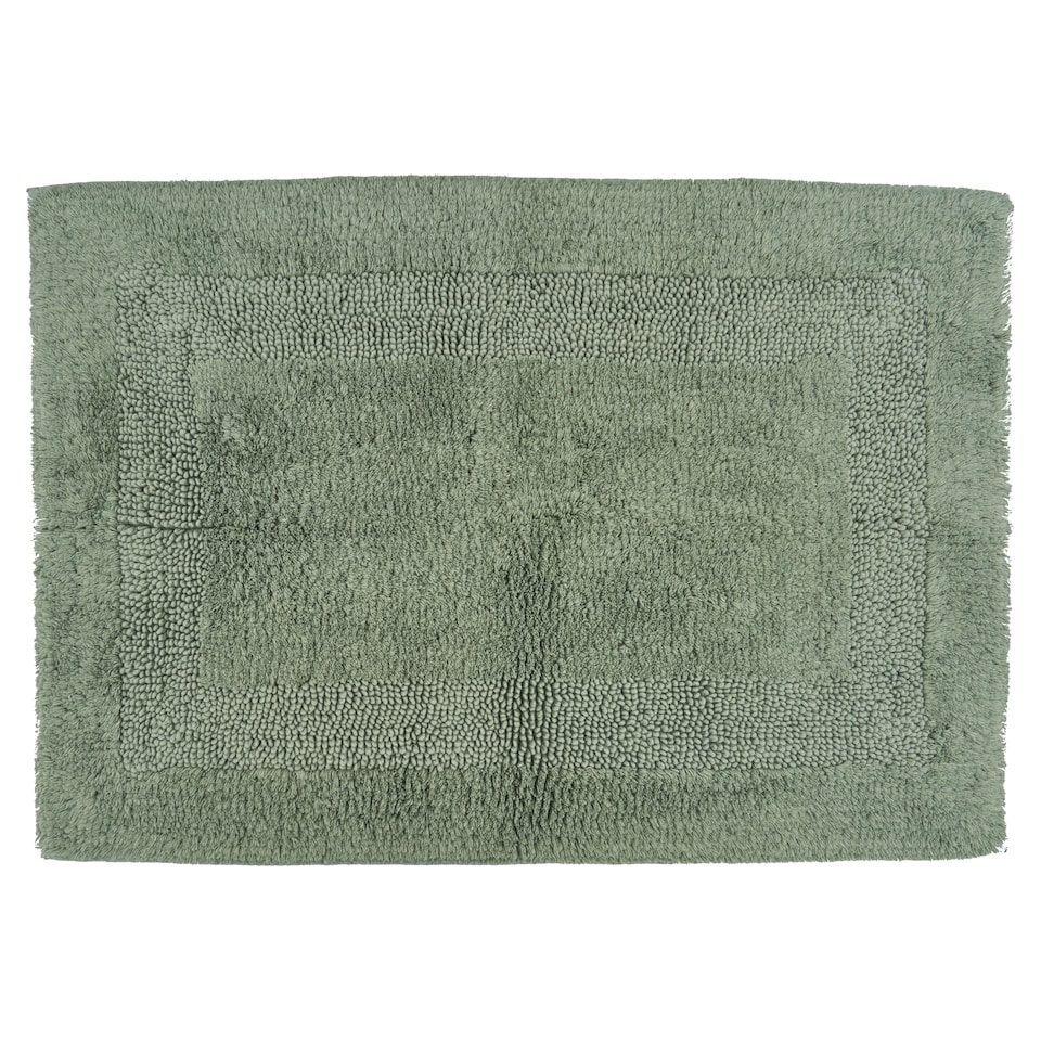Fox & Ivy Cotton Tencel Bath Mat Sage