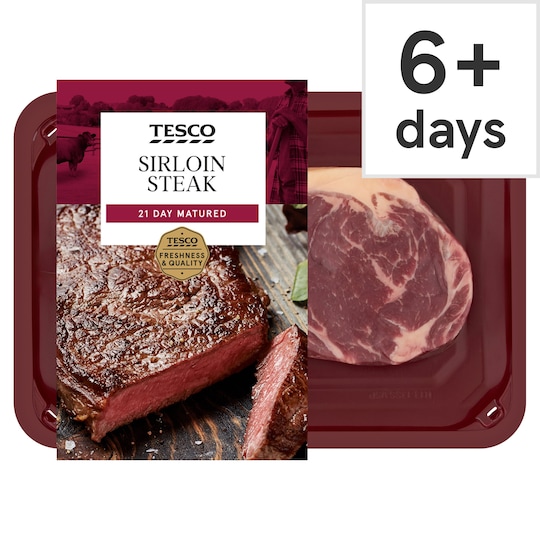 Tesco Sirloin Steak 227G Tesco Groceries