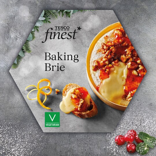 Tesco Finest Baking Brie 600G Tesco Groceries