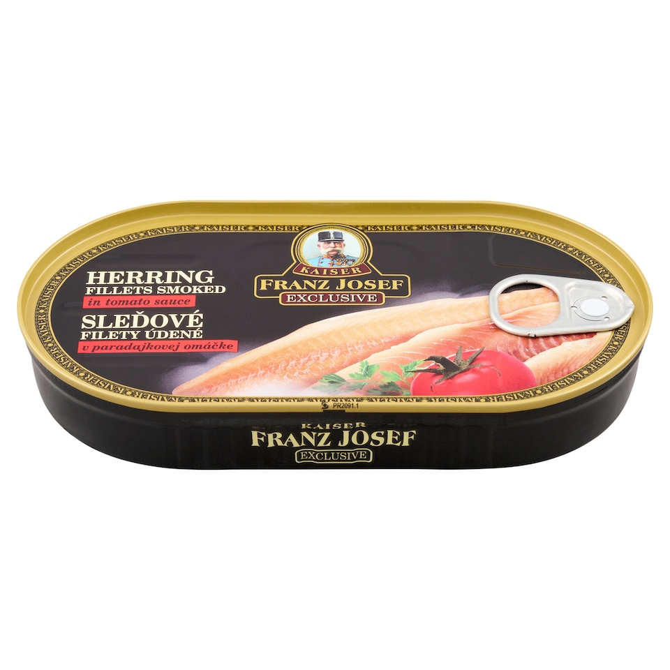 obrázok 1 z Franz Josef Kaiser Exclusive Sleďové filety údené v paradajkovej omáčke 170 g